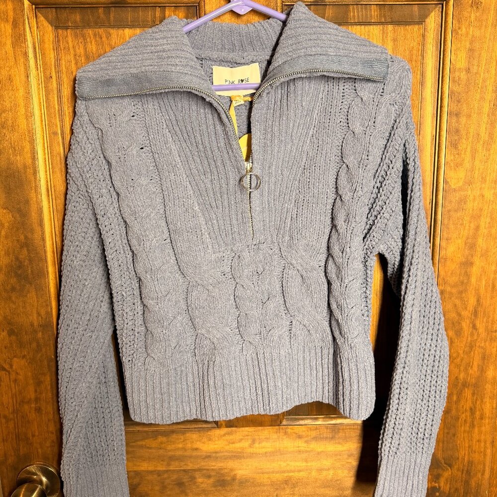 Pink Rose Sweater